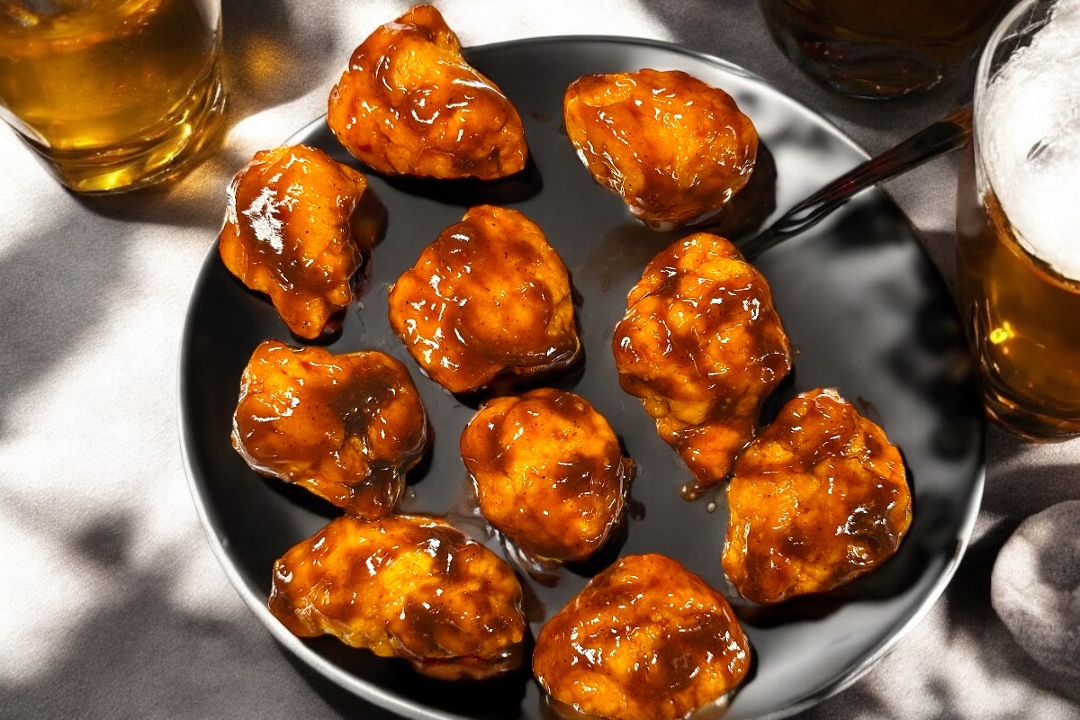 Boneless BBQ Wings.