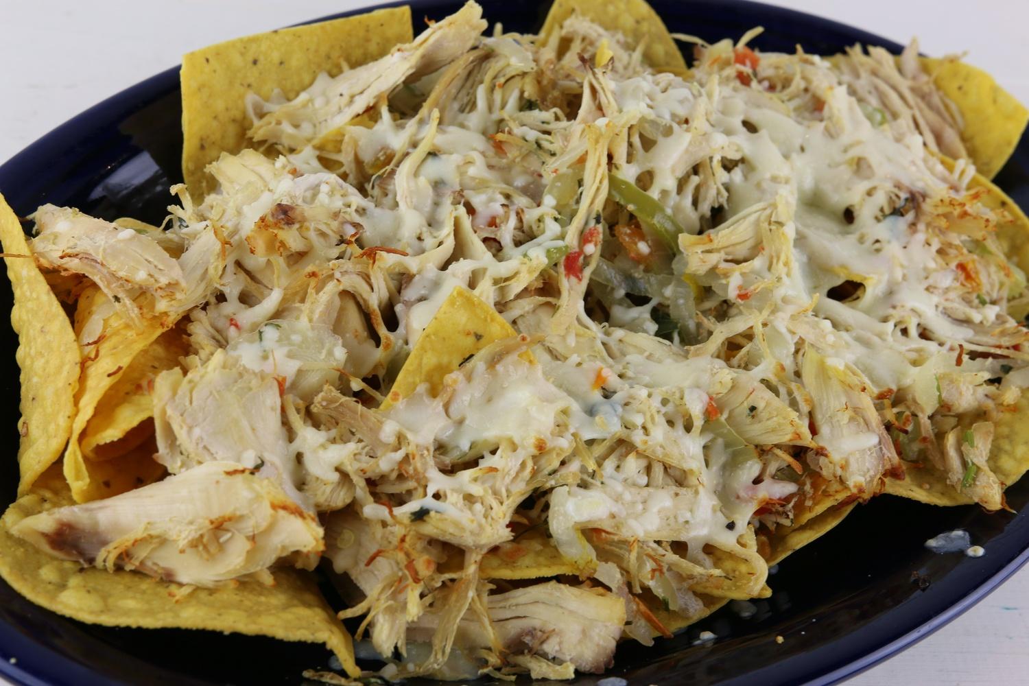 (H) Nachos Chicken.