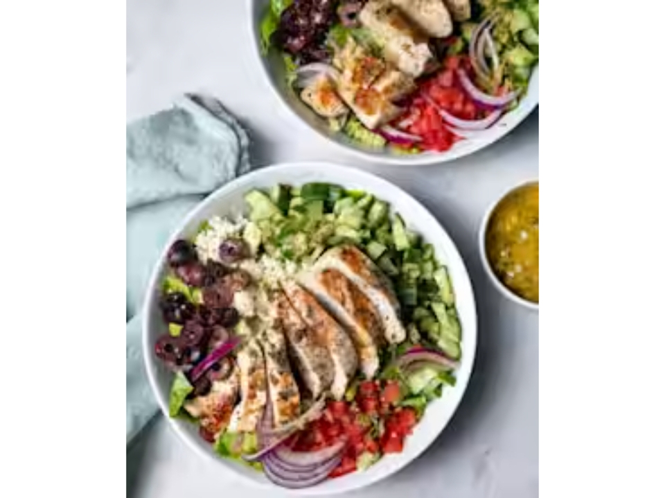 Mediterranean Chicken Salad.