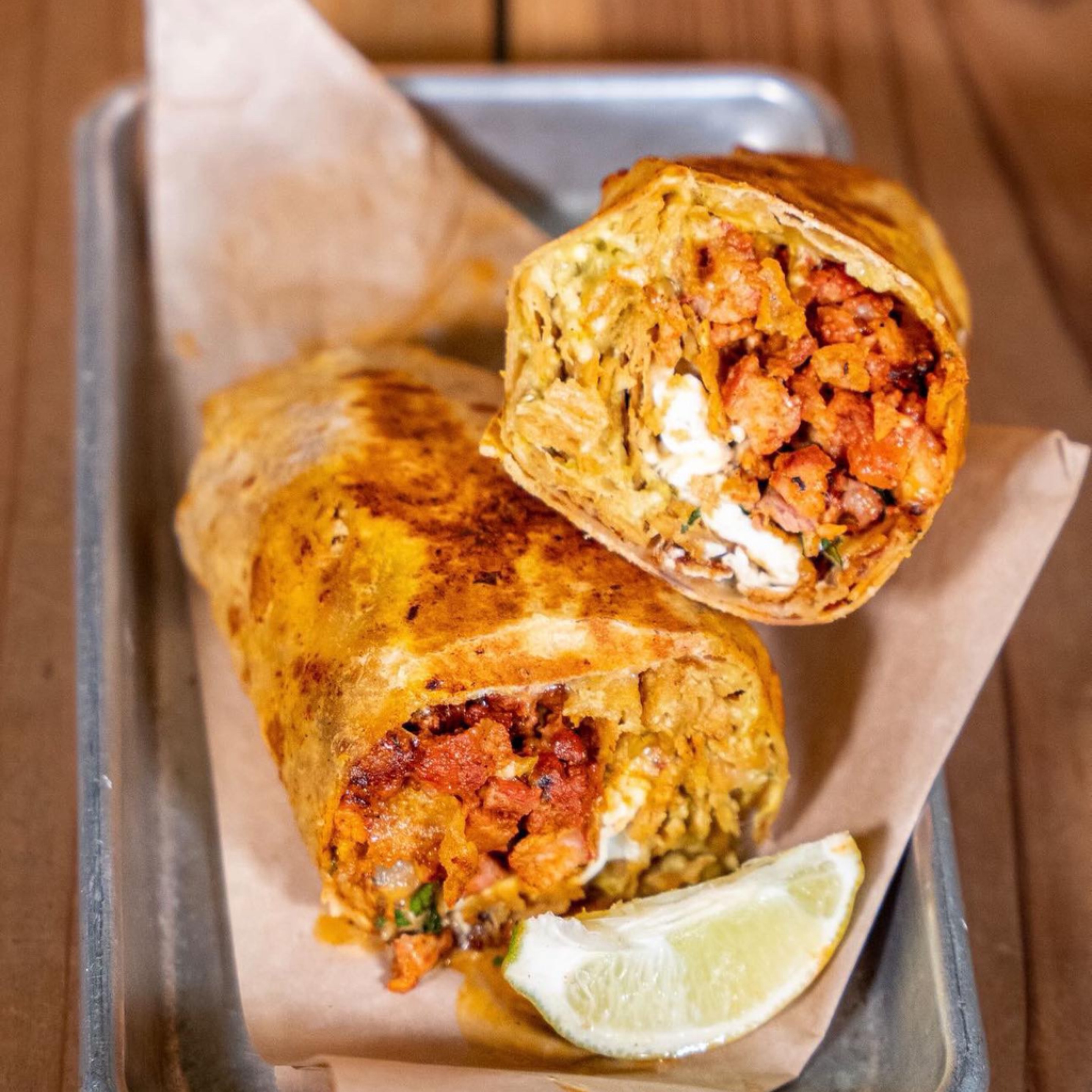 Chilaquiles Burrito.