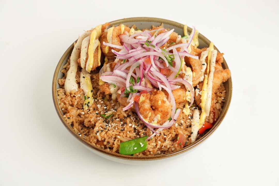 Chaufa Jalea Fusion.