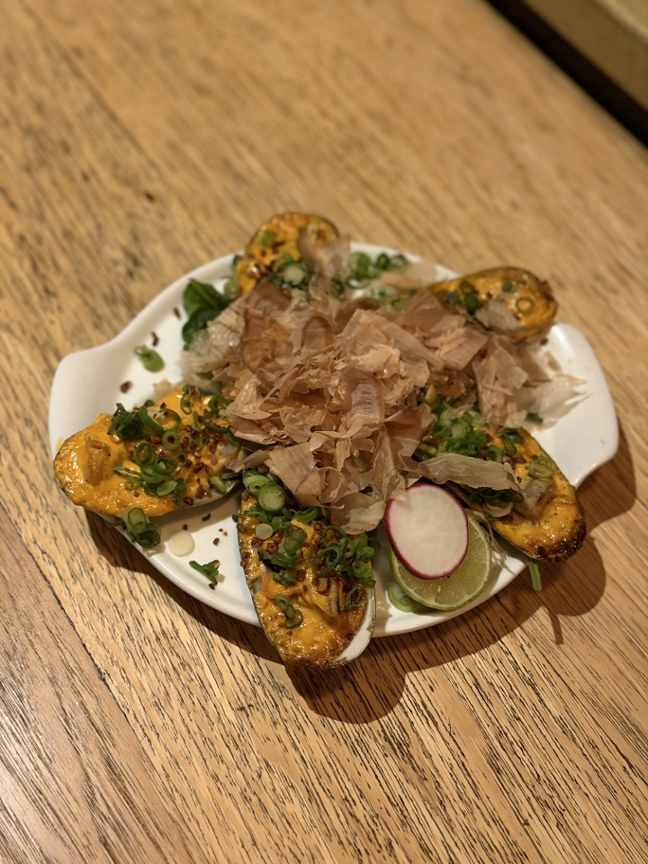Bakudan Mussels.