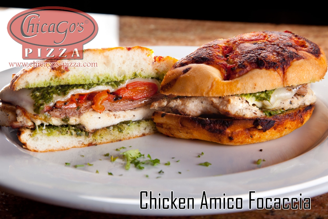 Chicken Amico Focaccia.