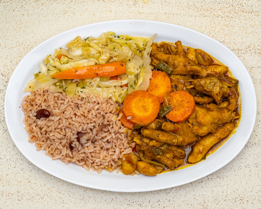 Large Curry Chicken Foot.