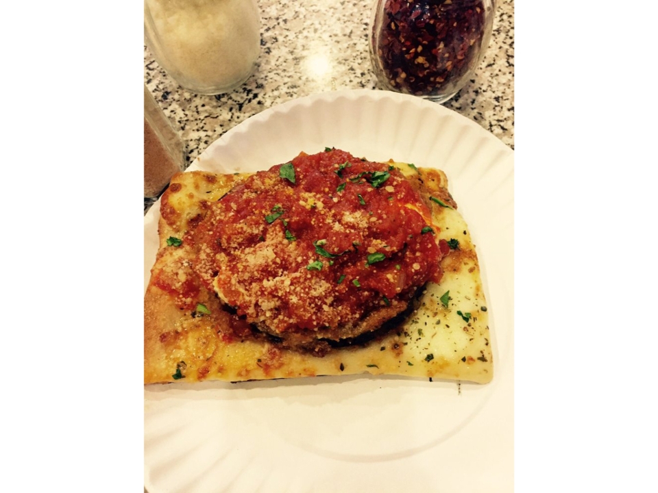 Eggplant Parm Entree.