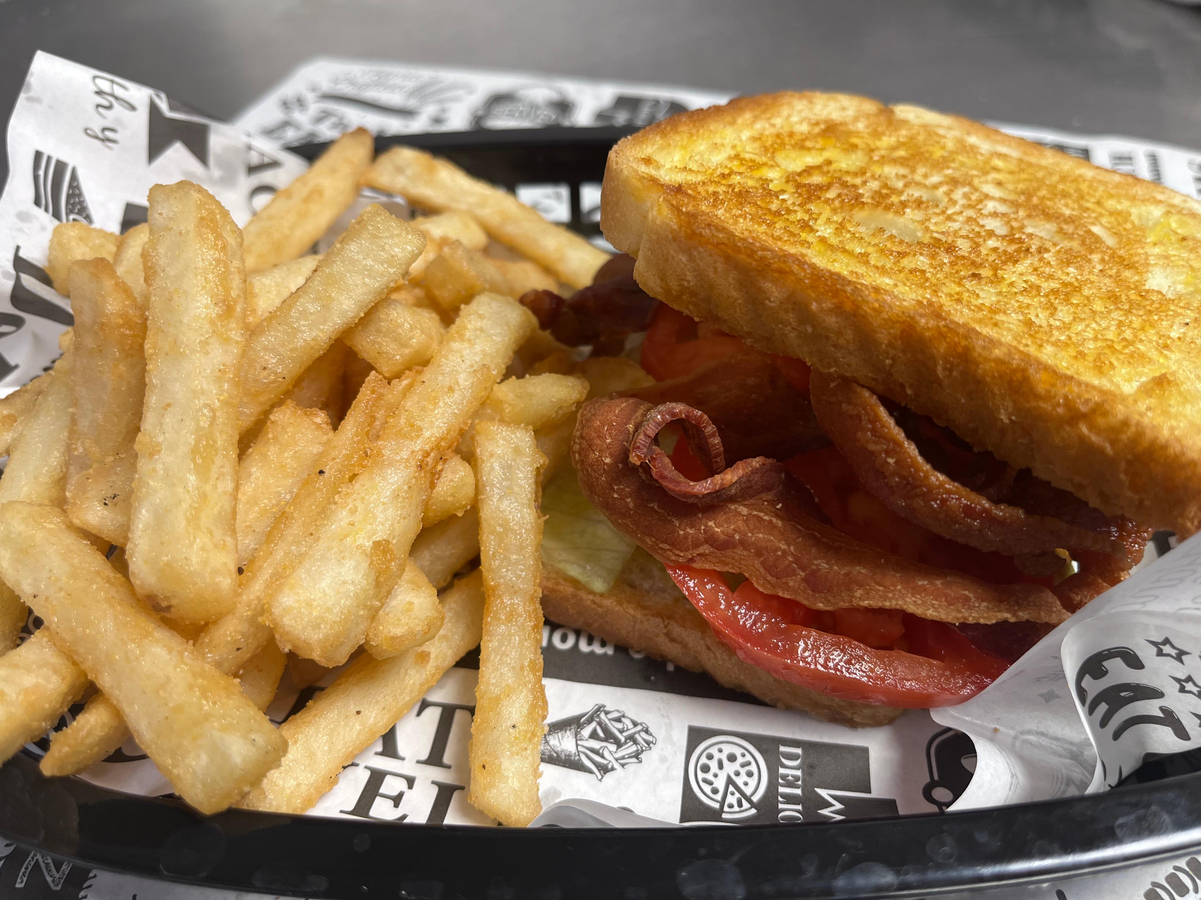 BLT Toaster + FRIES - Value Meal.