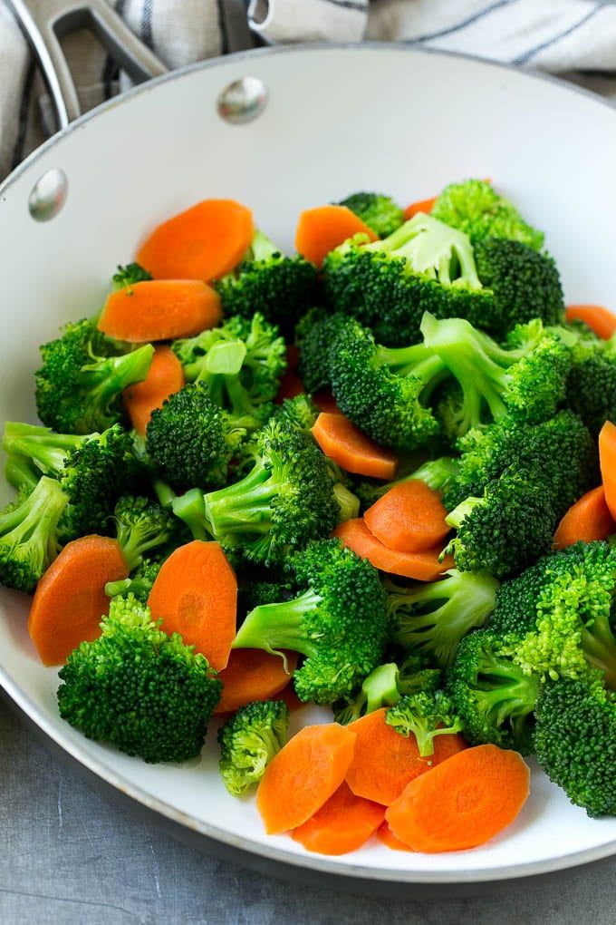 Add Broccoli & Carrot.