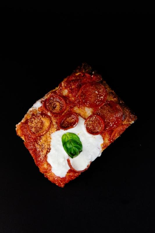 86th Pepperoni (Sicilian Pie - Slice).