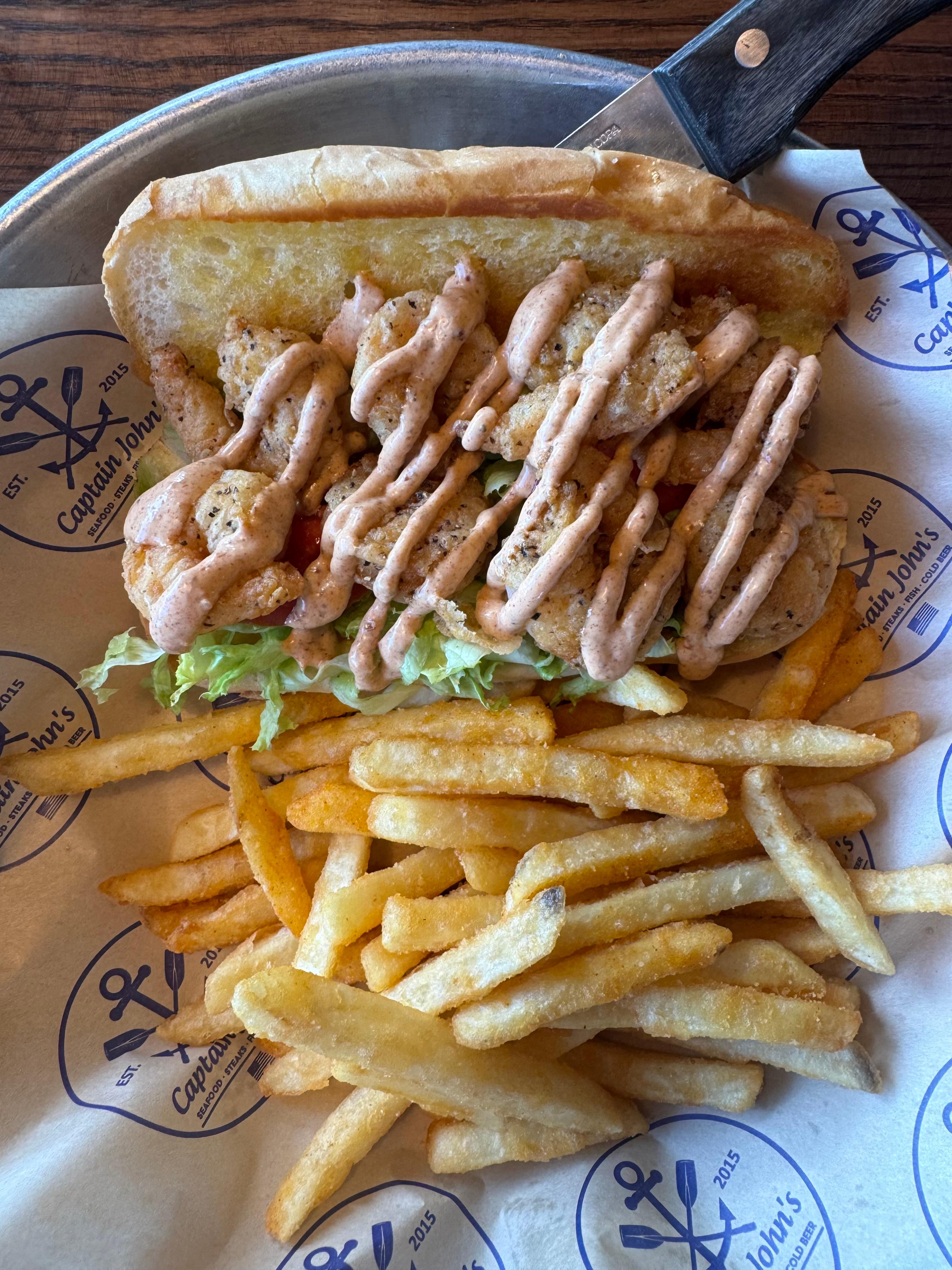 Shrimp Po'Boy.