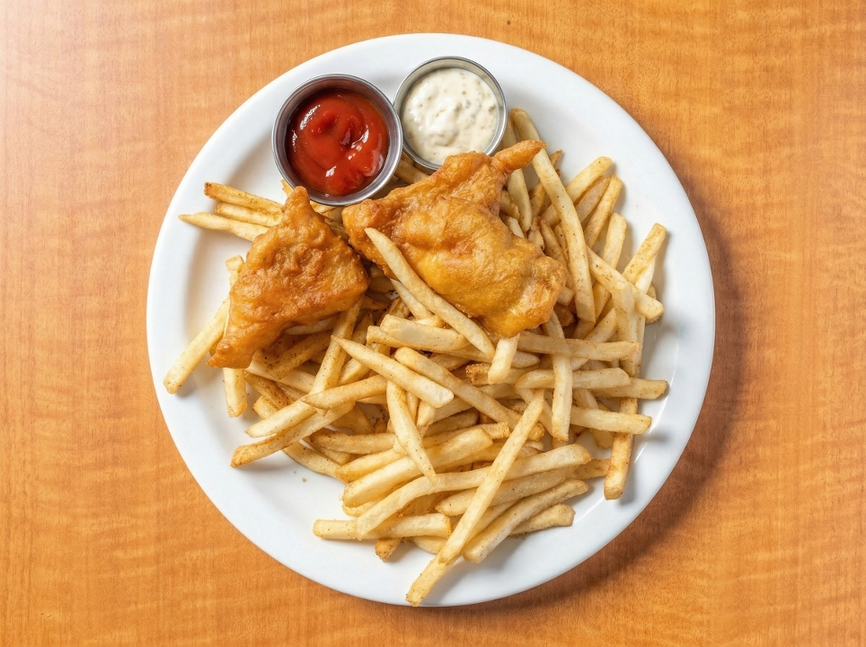 Fish and Chips.