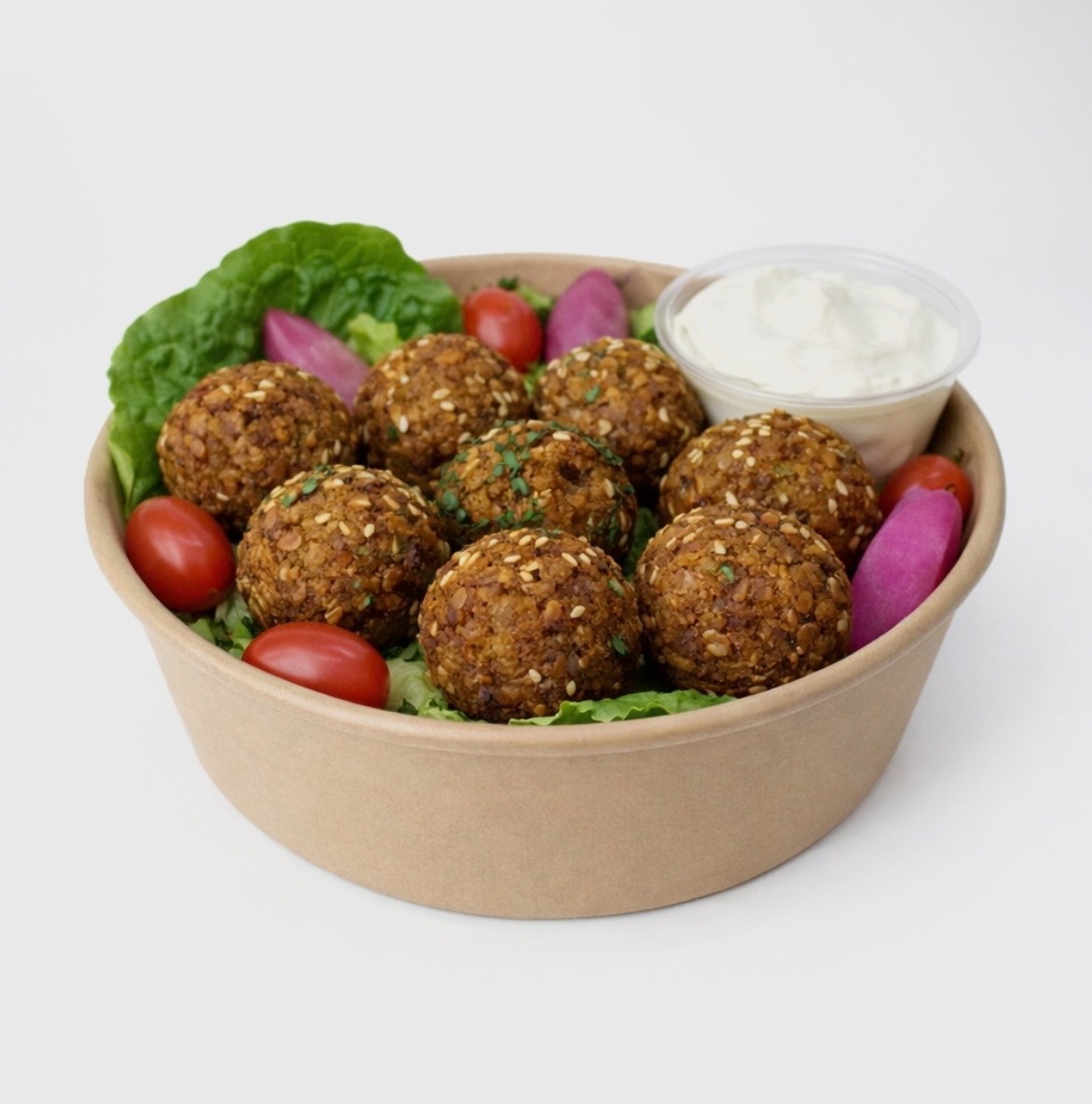 Fresh Crispy Falafel.