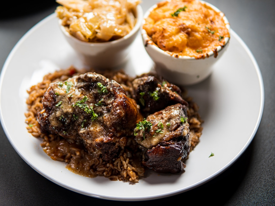 Slow-Cooked Oxtails.