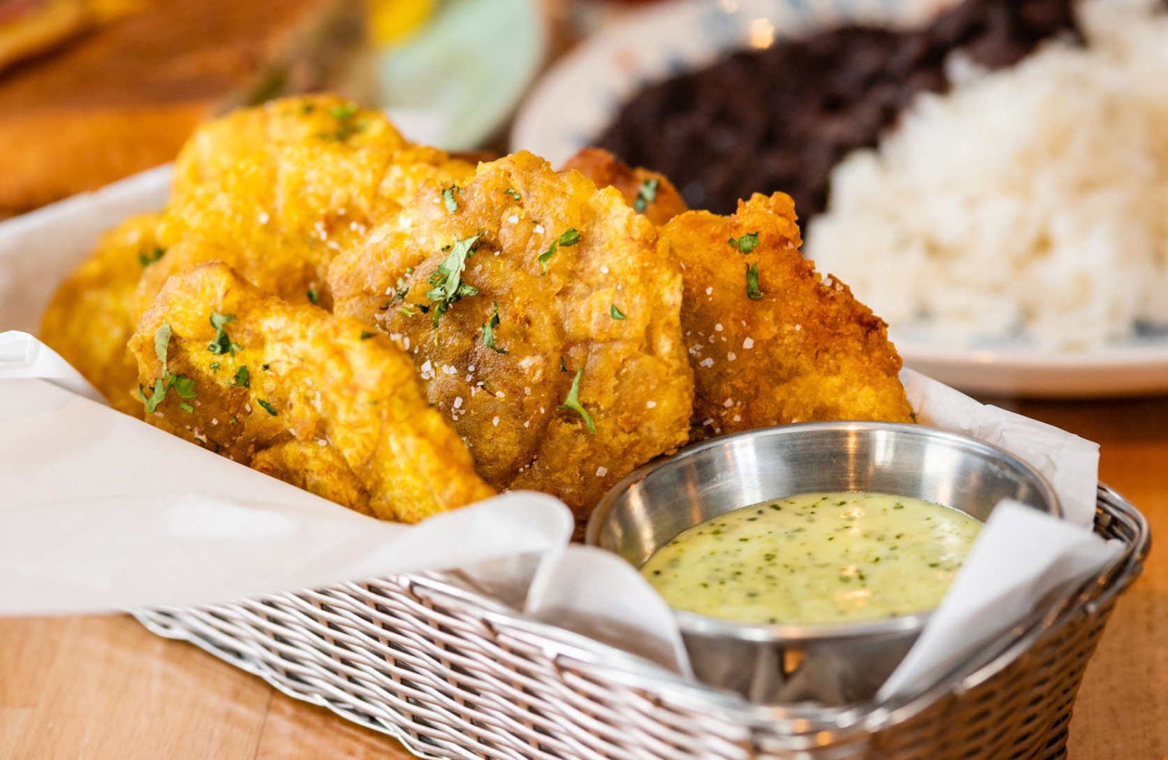 Tostones.
