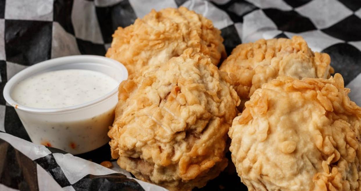 Jumbo Fried Mushrooms.