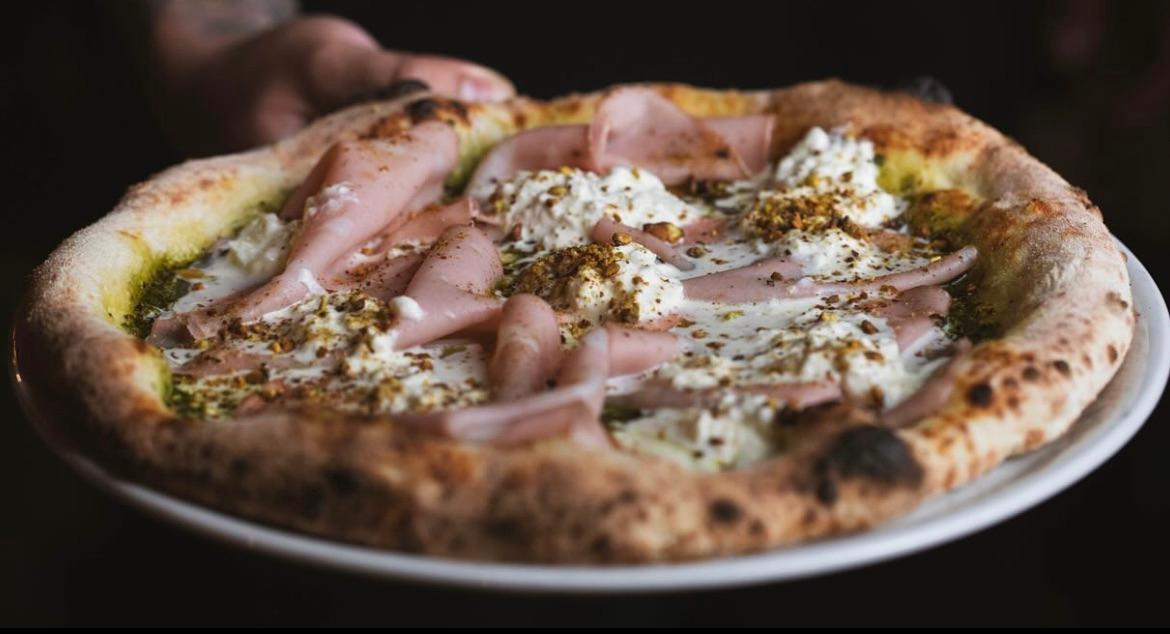 Mortadella Pistachio.