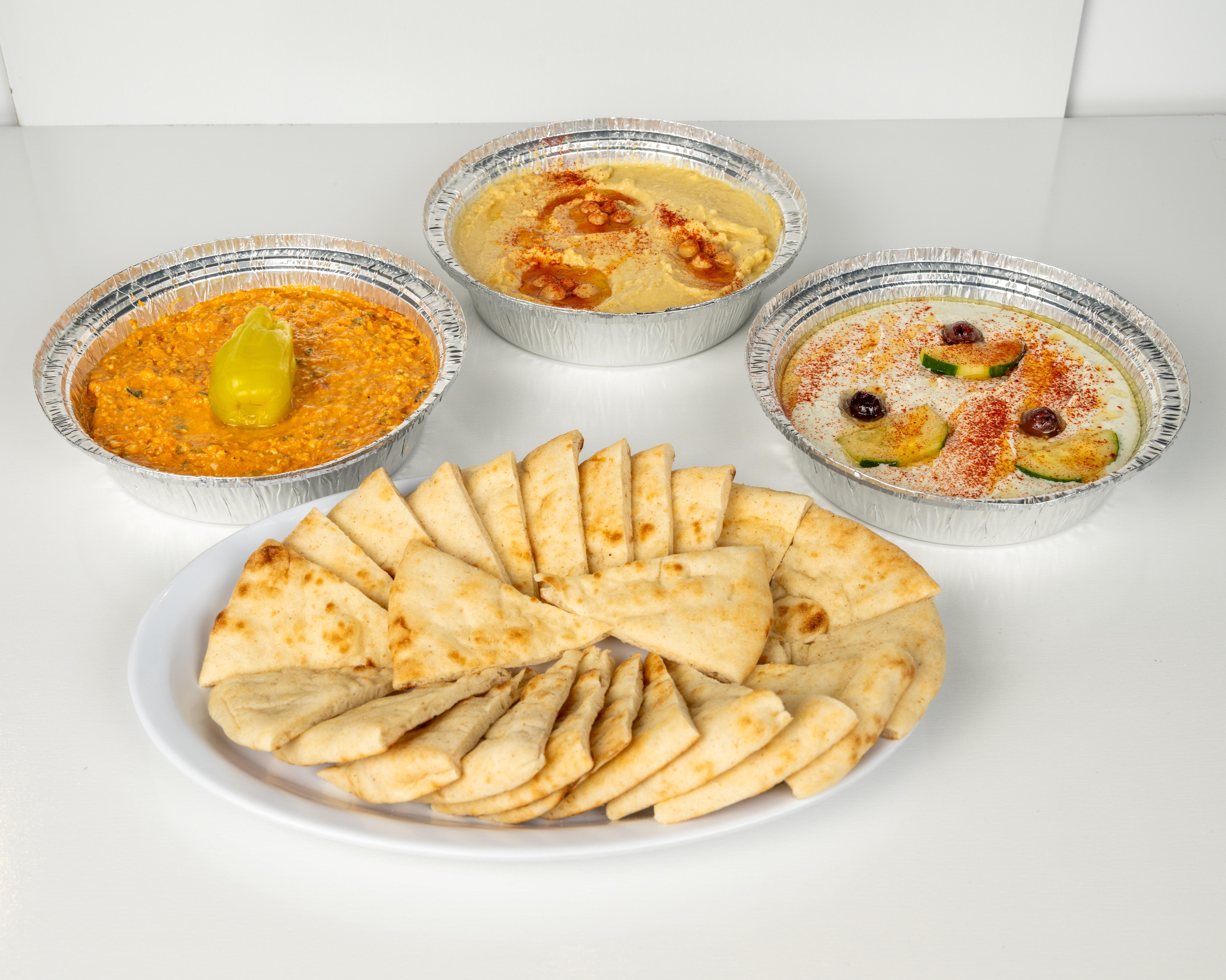 Dip Sampler ( 3 - 16 Oz Dips) (catering).