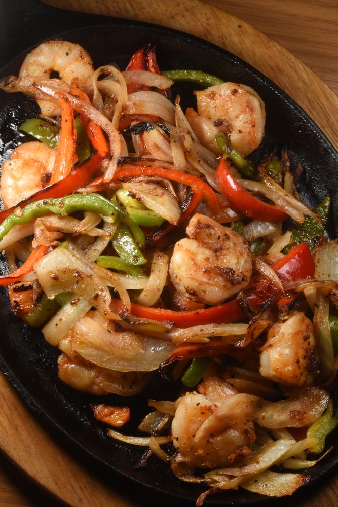 Shrimp Fajitas.