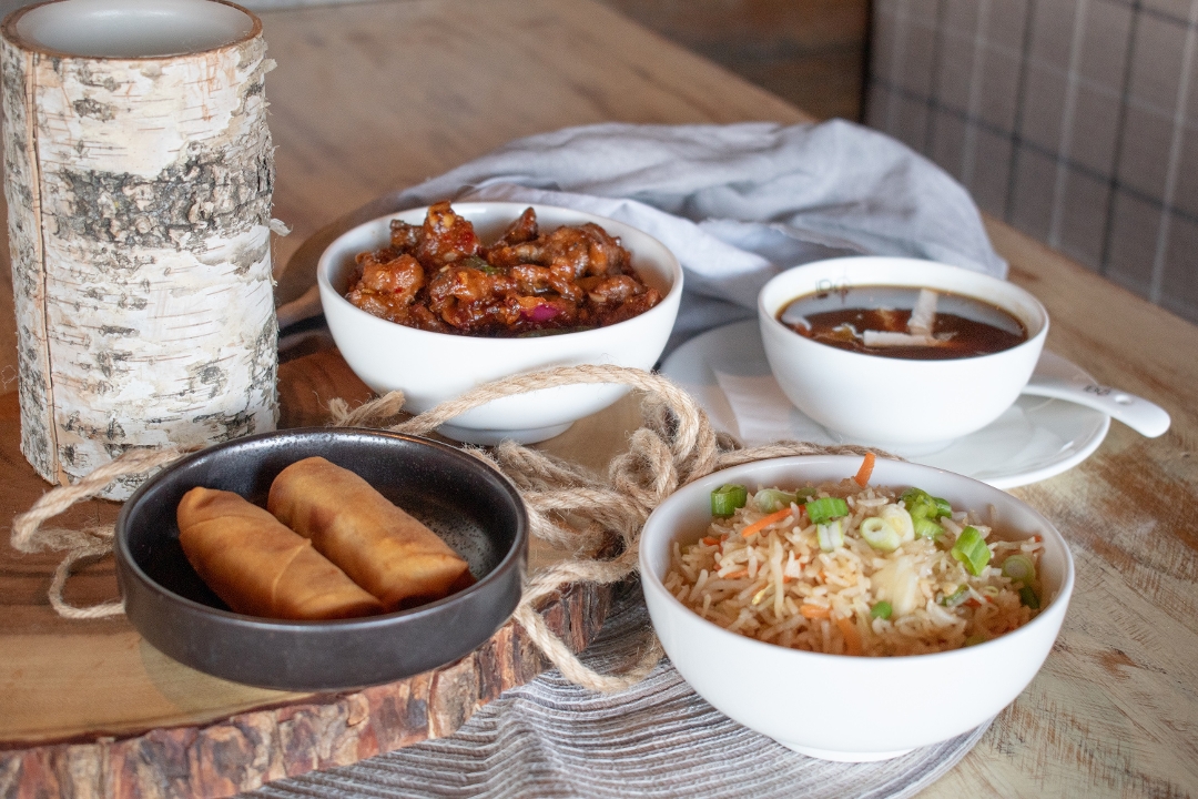 Lamb Hot Garlic Lunch.