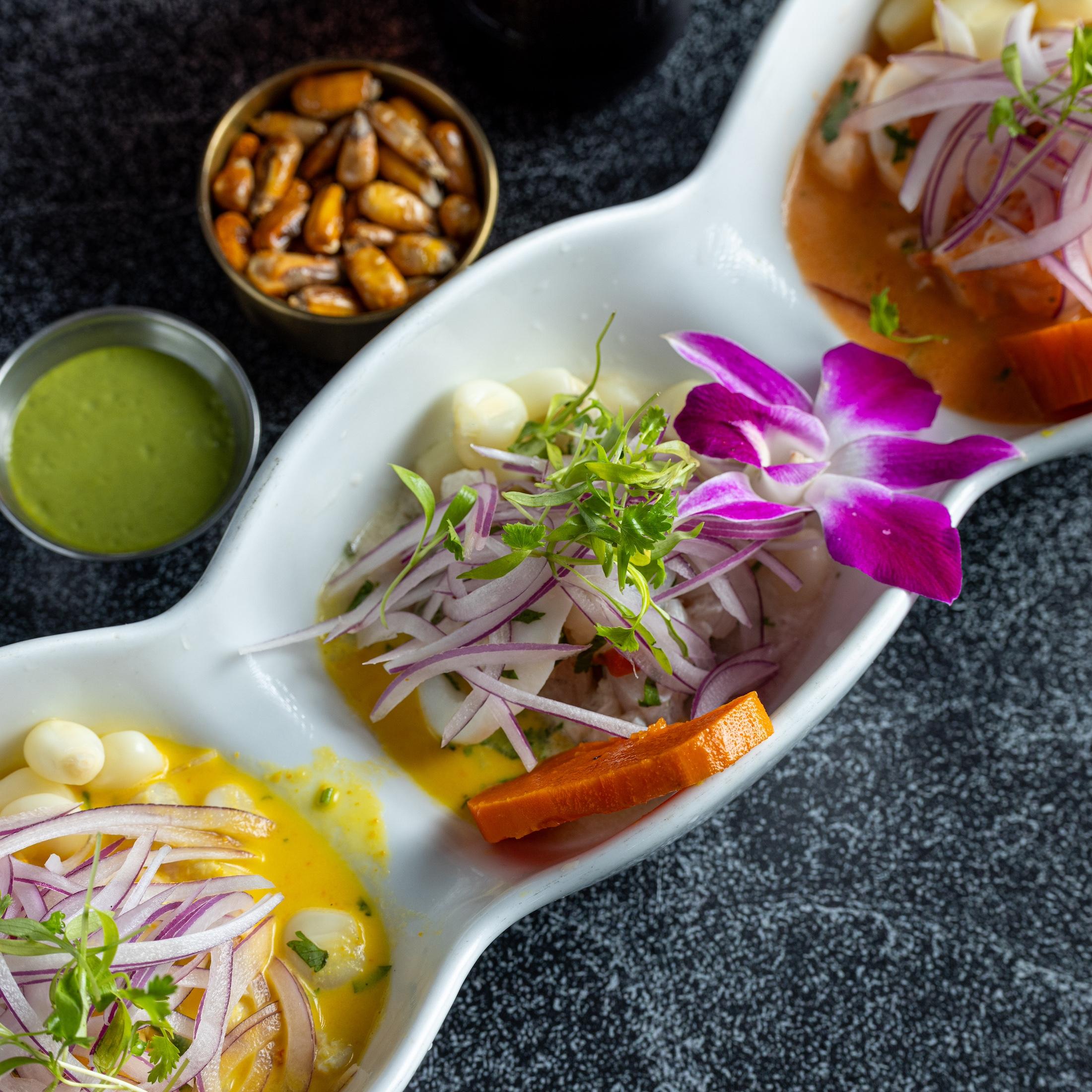 Ceviche Trio.