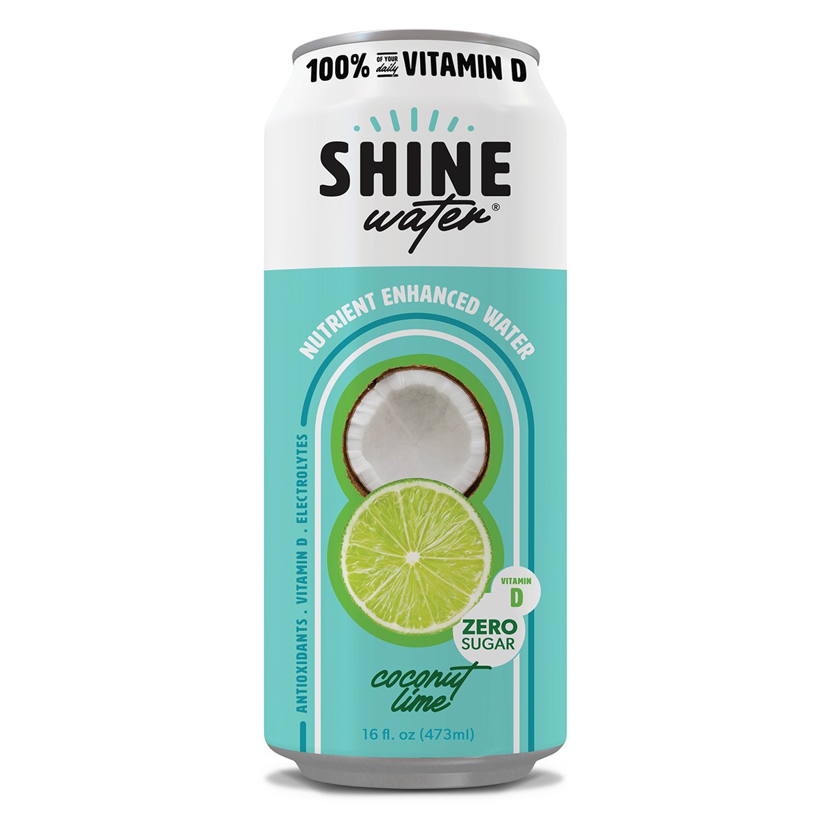 Shinewater Coconut Lime Can.