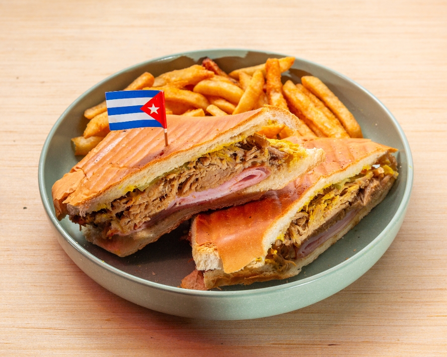 Traditional Cuban Sandwich.