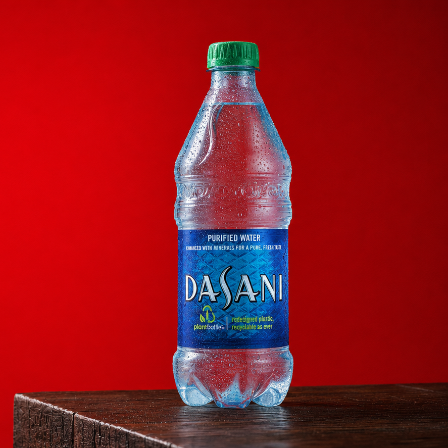 Dasani Water.
