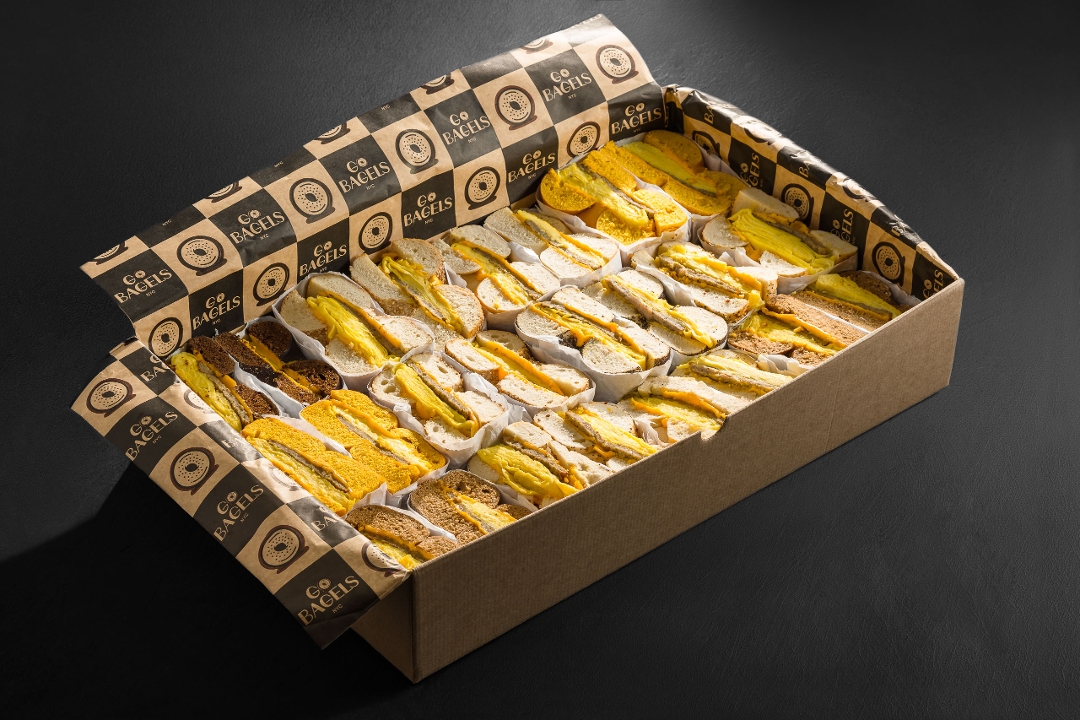 SAUSAGE, EGG & CHEESE BOX (12 Sandwiches).