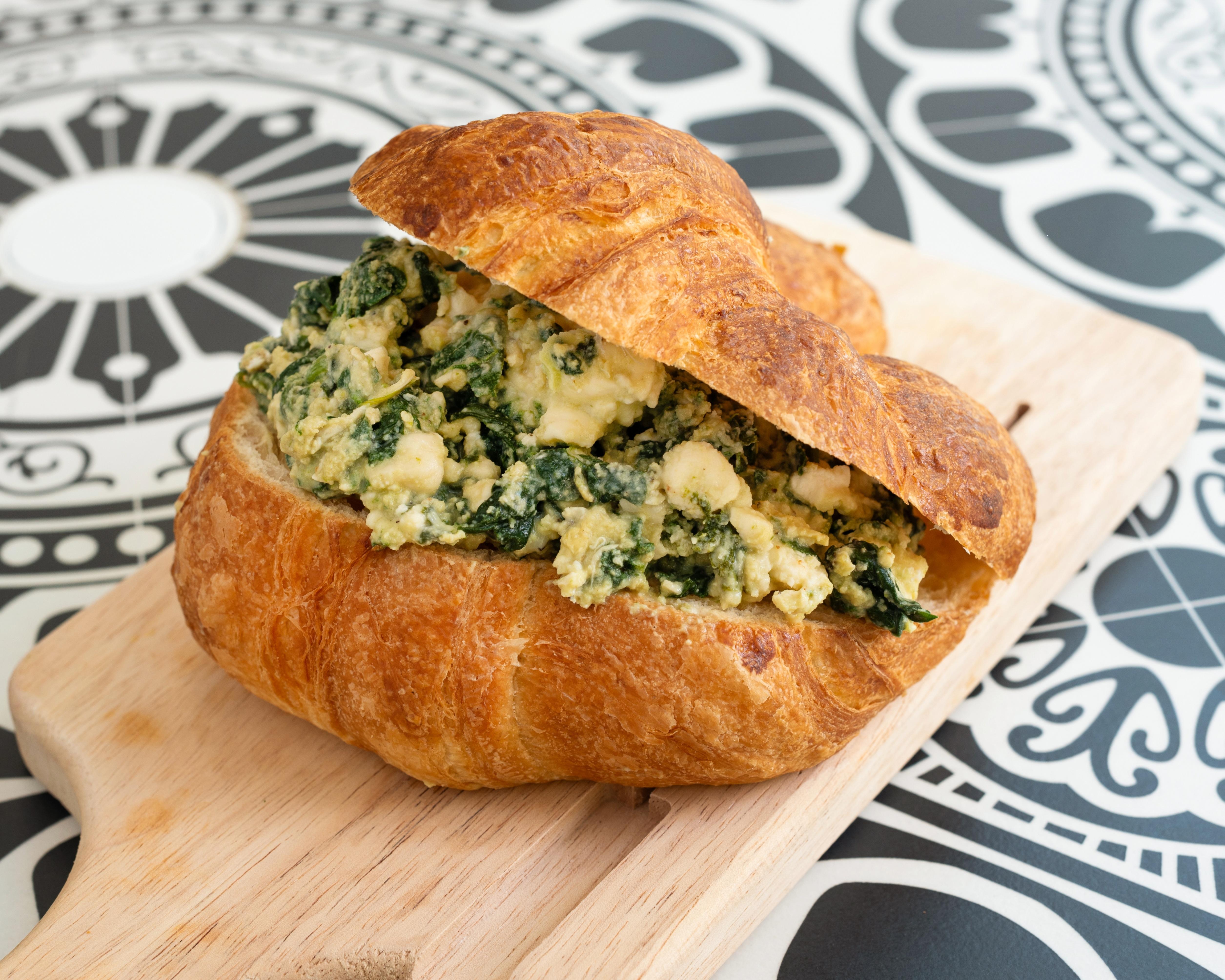 Greek Morning Sandwich.