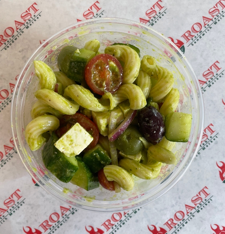 Everything Bagel Pasta Salad.