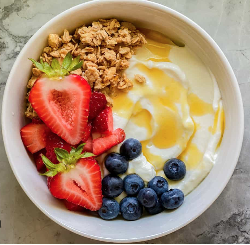 Greek Yogurt Parfait.