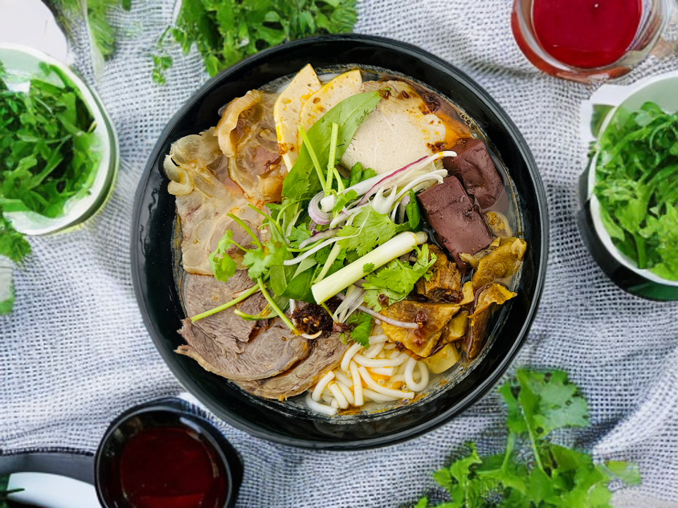 Chef's Spicy Beef Noodle Soup.