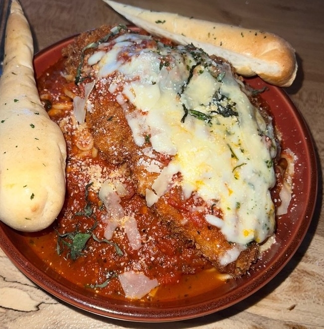 Chicken Parmesan.