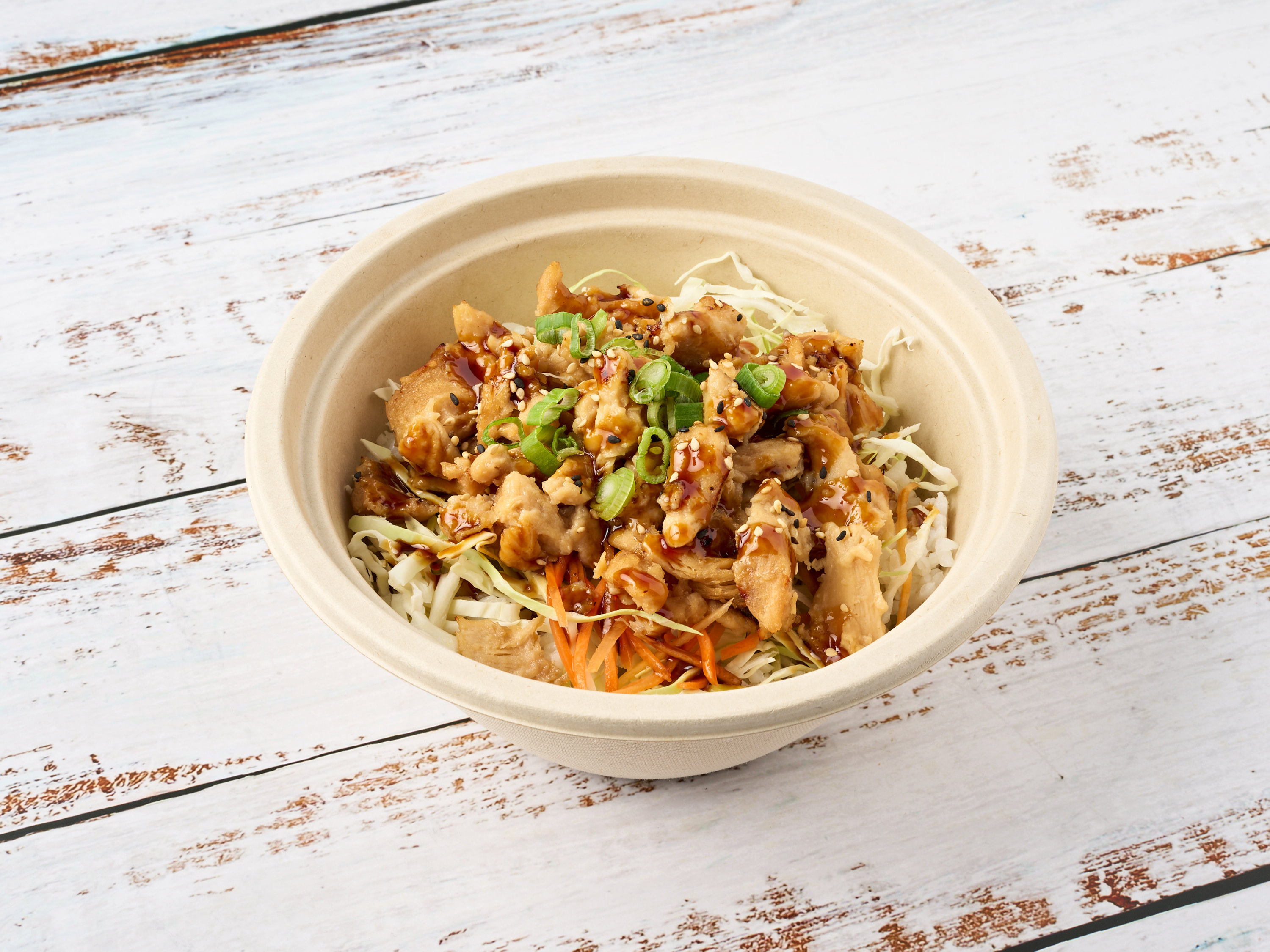 Teriyaki Chicken Bowl.