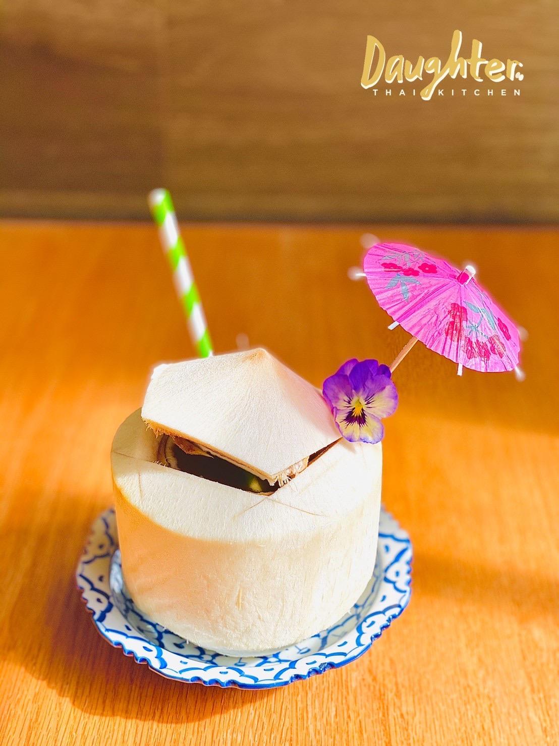 Fresh Young Coconut.