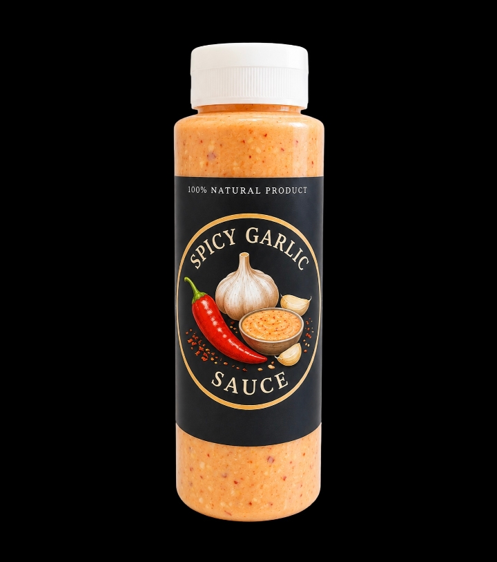 🌶️ Bottle Spicy Garlic Sauce.