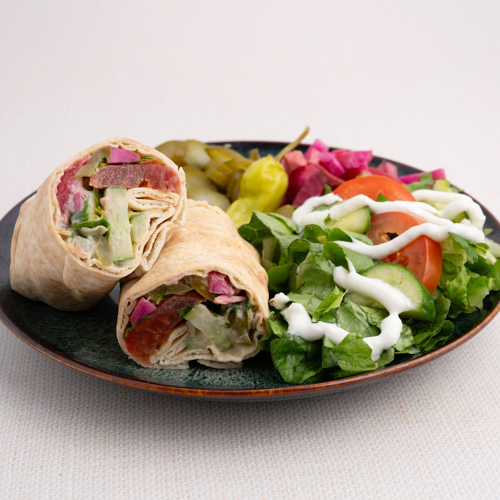 13. Grilled Eggplant Wrap.
