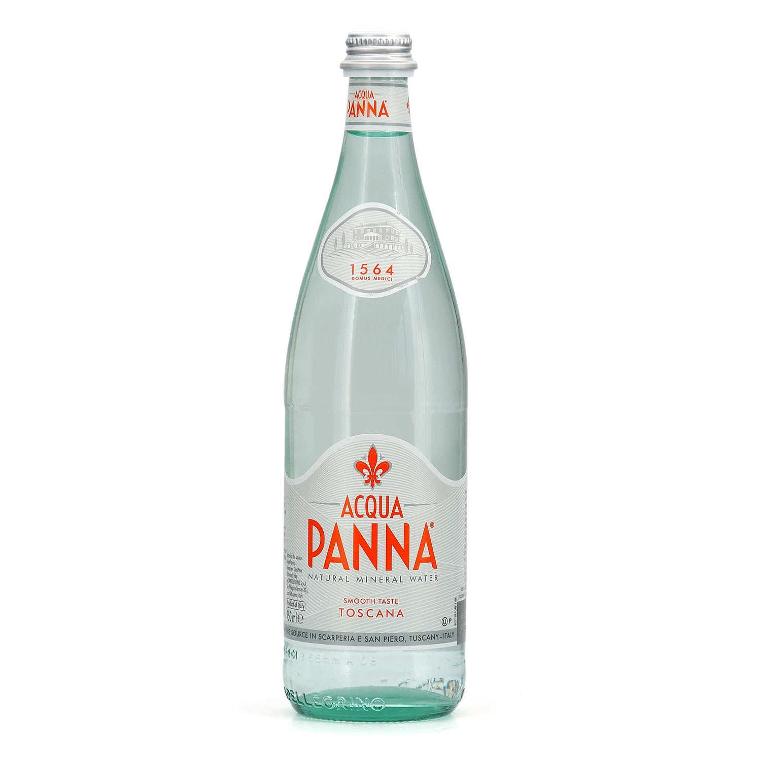 Acqua Panna.
