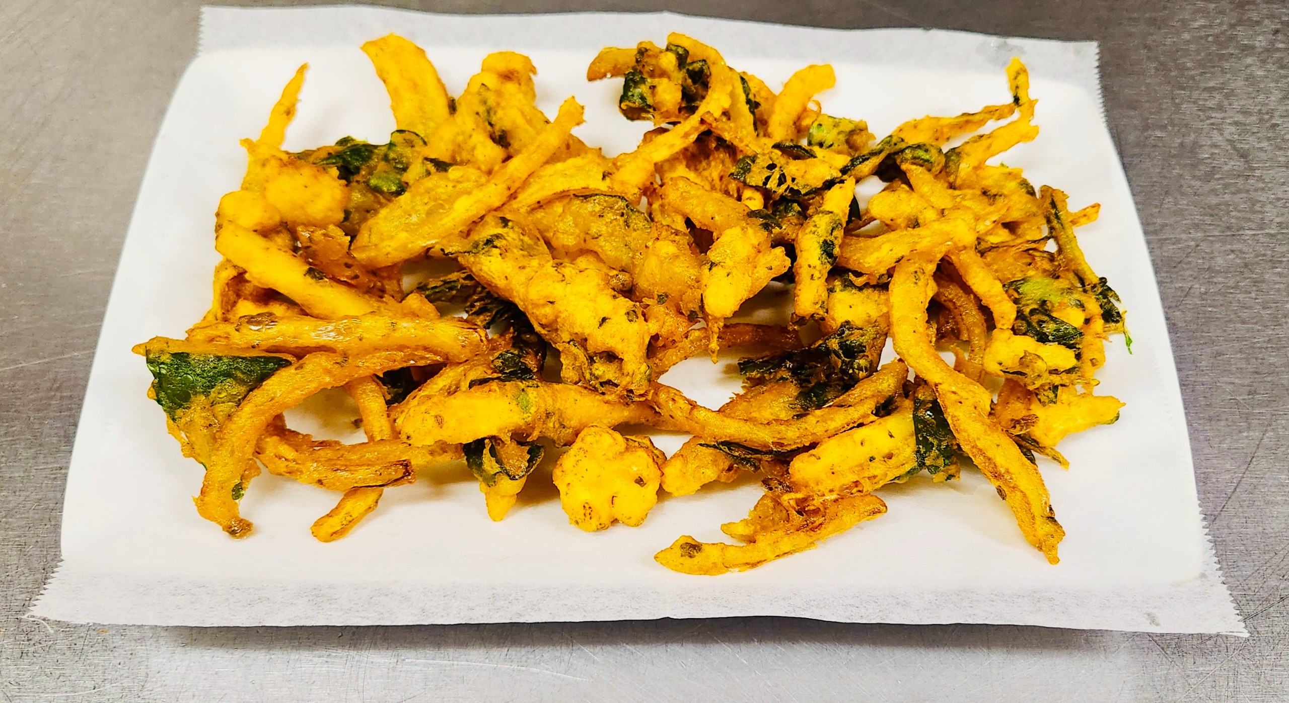 Vegetable Pakoras.