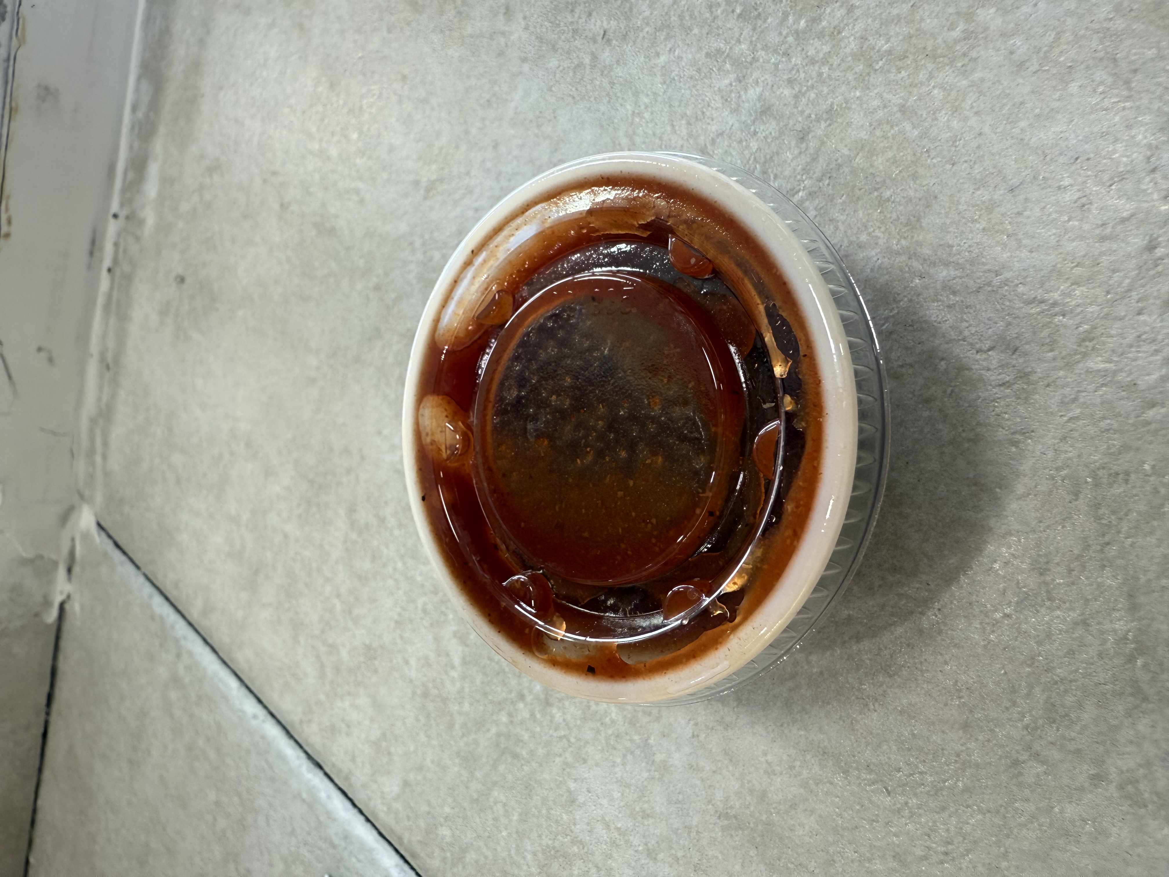 Sauce Cup.
