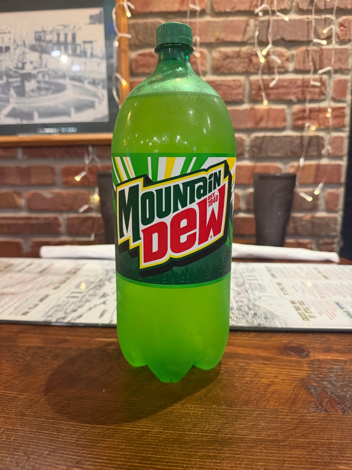 Mountain Dew 2 Liter.