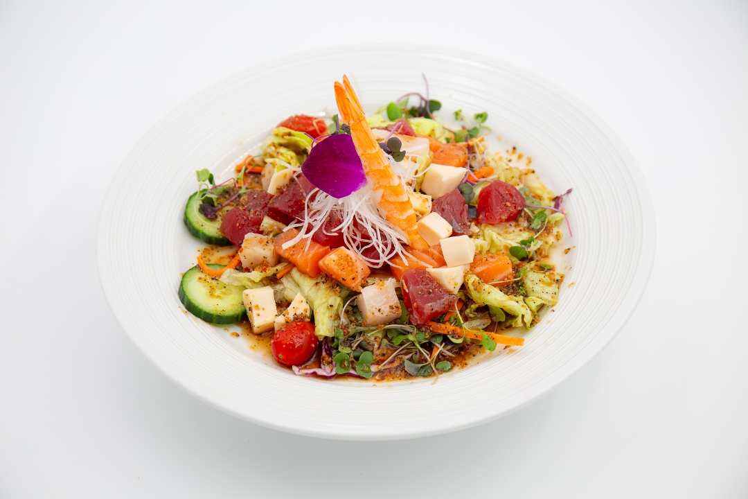 Sashimi Salad.
