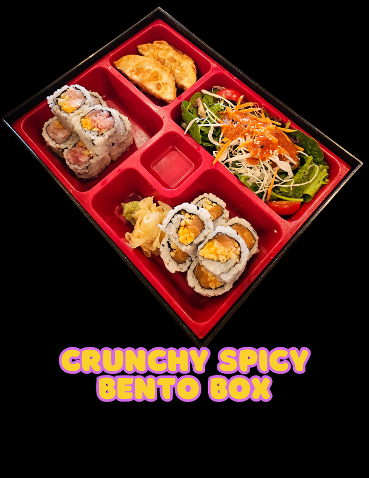 Crunchy Spicy Bento Box.