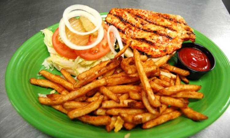 Kids Chicken Burger.