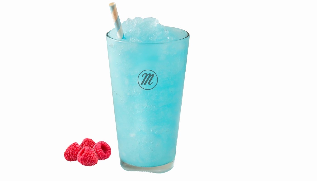 Blue Razz Frozen Lemonade.