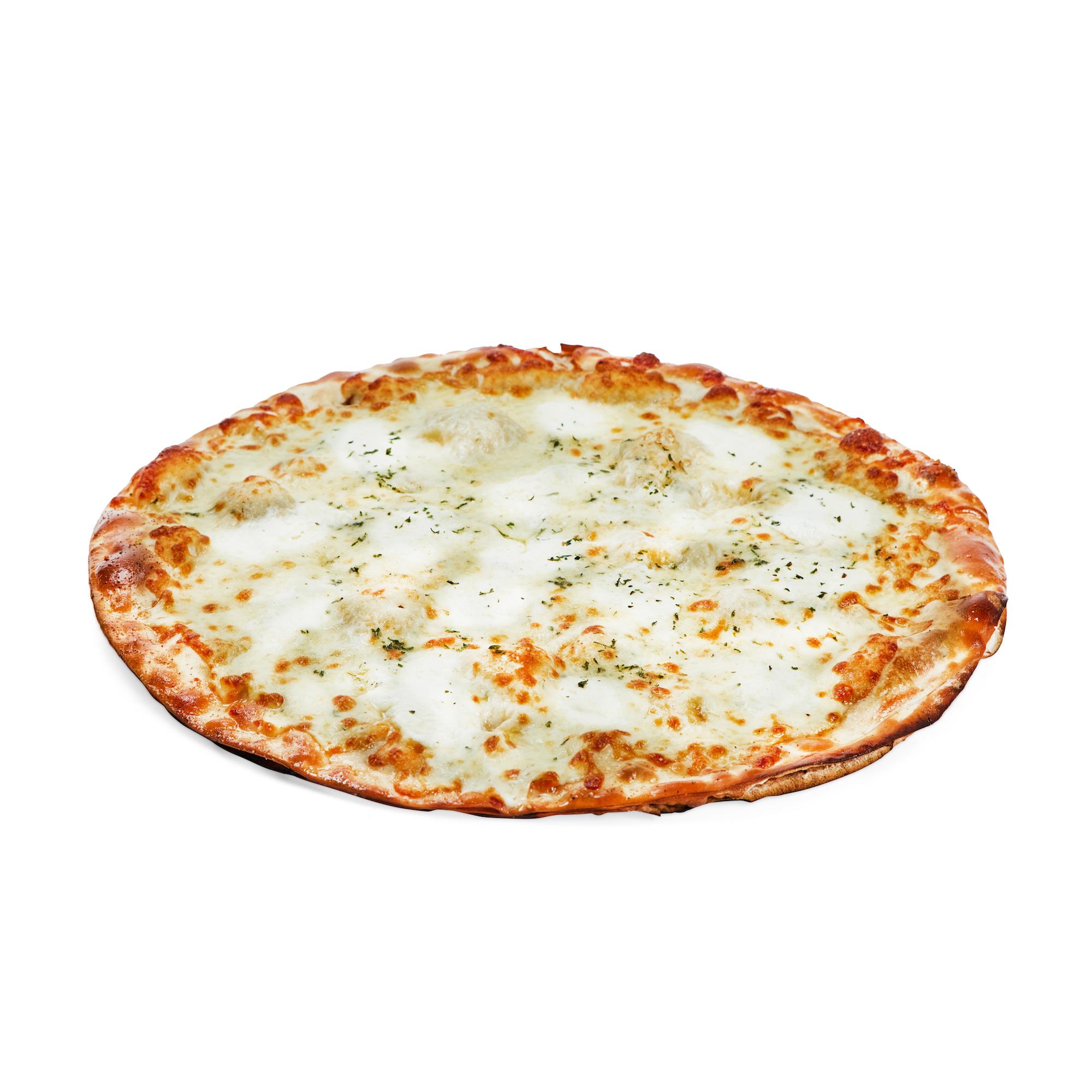 12" White Pizza.