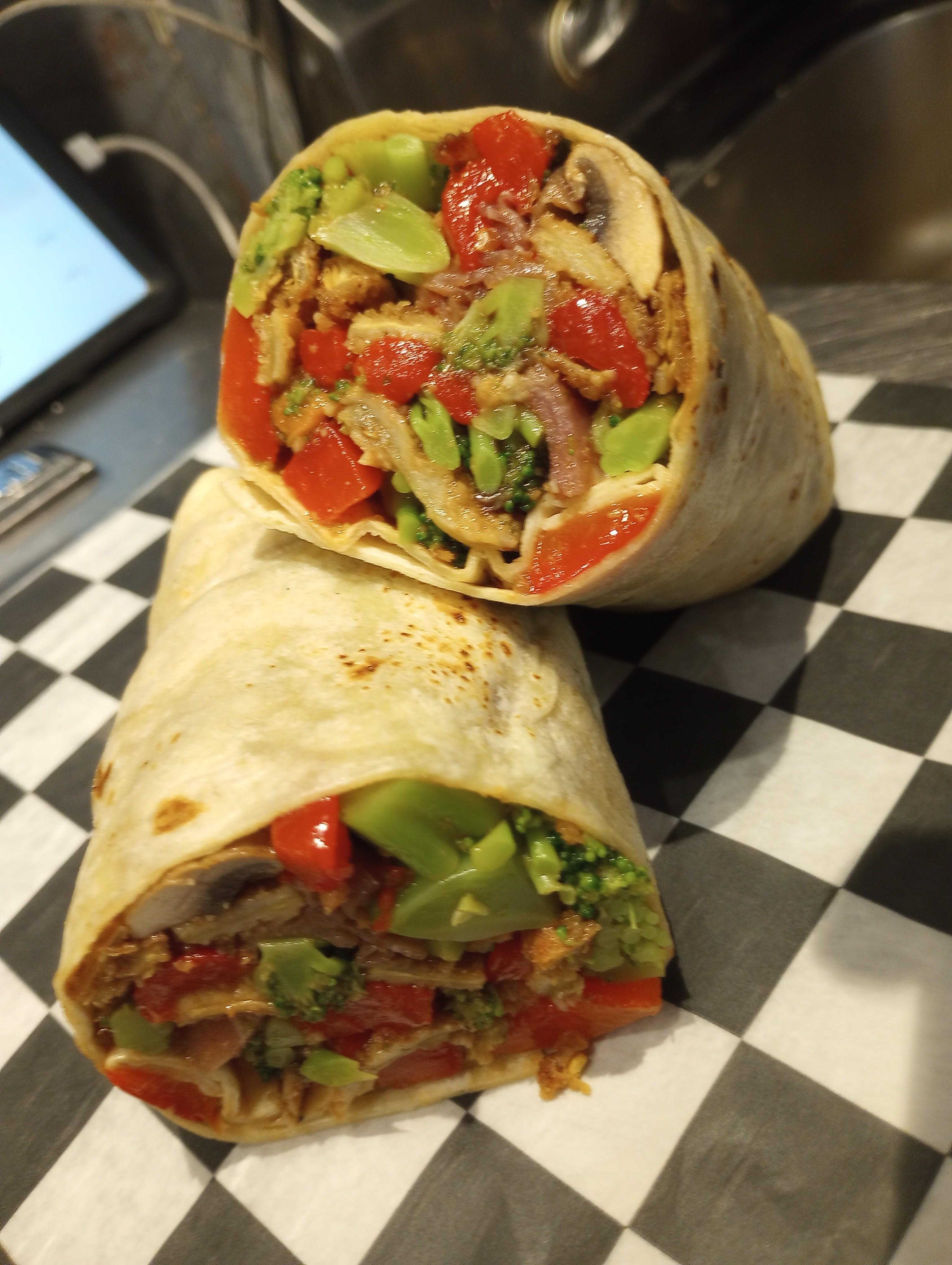 HHP Veggie Wrap.
