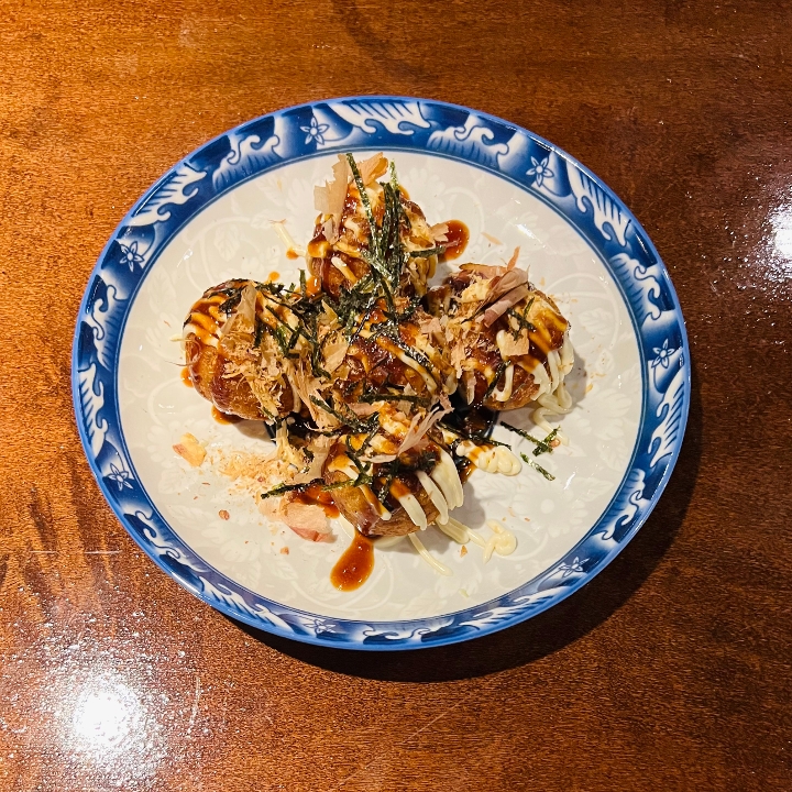 Takoyaki.