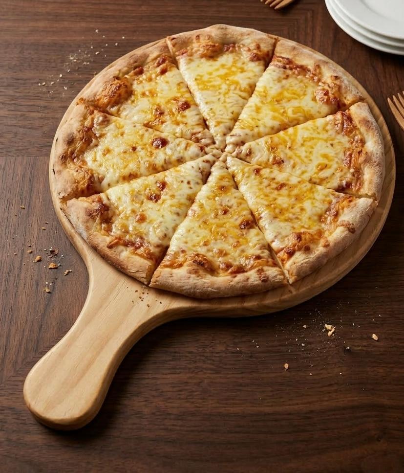 KIDS CHEESE PIZZA.