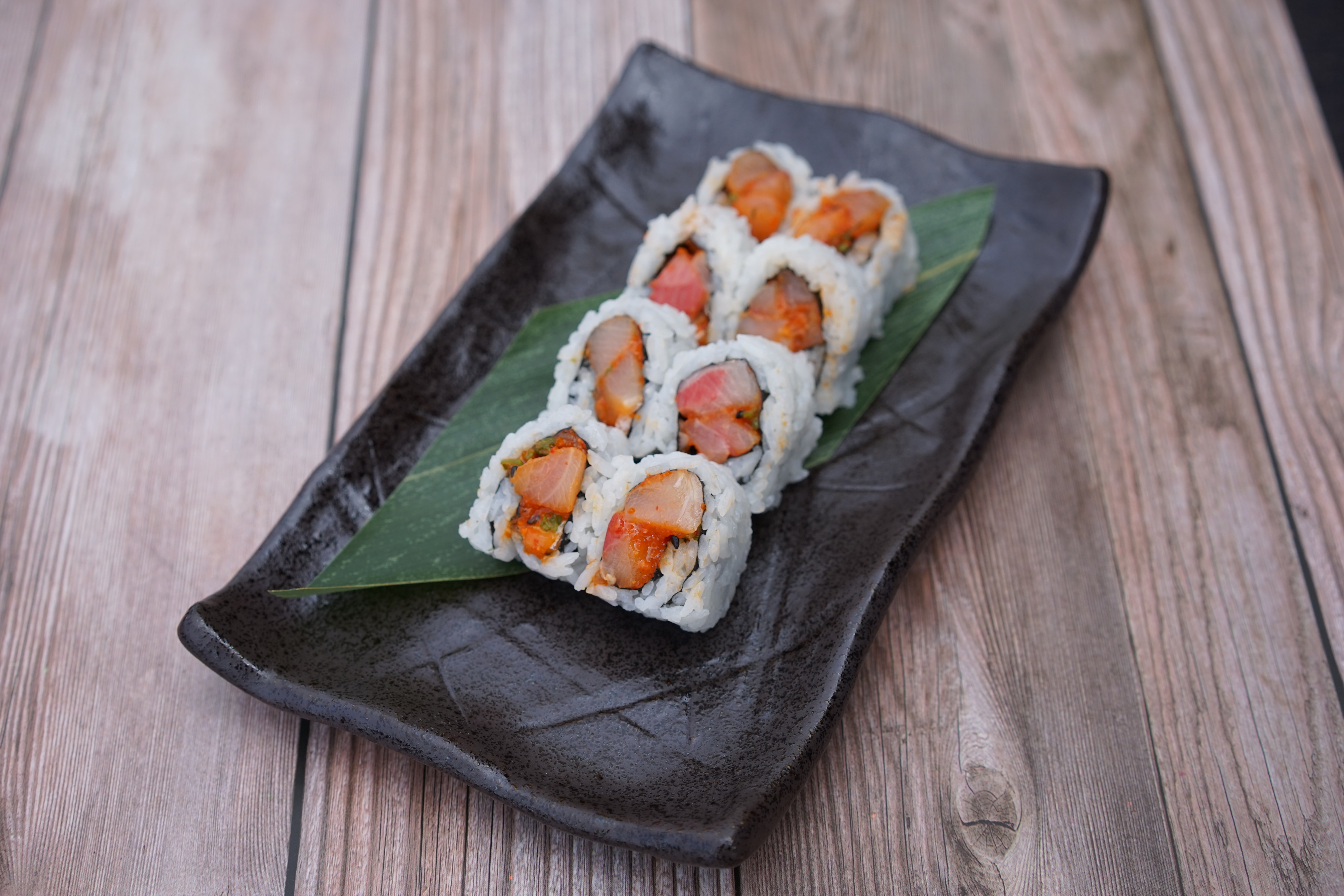 Spicy Yellowtail Roll.