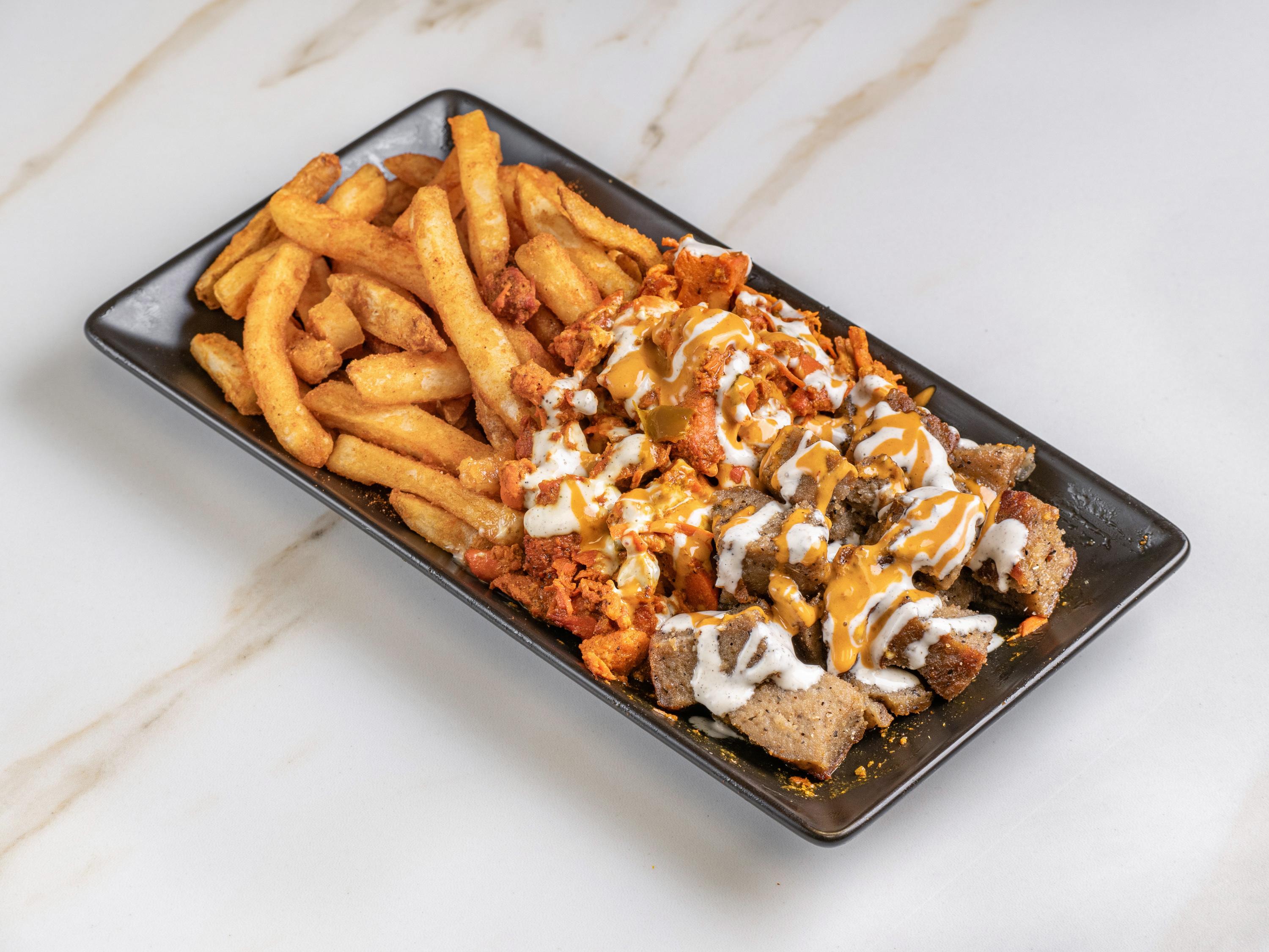 Mix Over Fries.